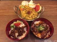 Sleepless Owls: Sedapnya Rice Bowl Sapi Krengsengan dan Nasi Goreng Betutu