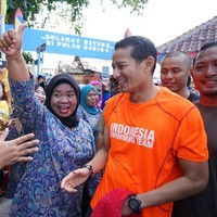 Dengan desainnya yang maskulin dan sporty, jam tangan ini tentu saja selalu dipakai Sandiaga ketiga berolahraga. (Foto: Instagram/@sandiuno)