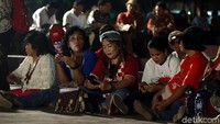 Beberapa relawan yang tampak hadir di antaranya relawan Golkar Jokowi (Gojo), Barisan Relawan Bhineka Jaya (BaraBaja), dan Aliansi Kebangsaan Gotong Royong Indonesia (AKGI).