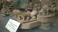 Gamelan Kodok Ngorek merupakan warisan Sunan Kalijaga pada abad 15.  Bentuknya sangat berbeda dengan gamelan pada umumnya (Sudirman Wamad/detikTravel)