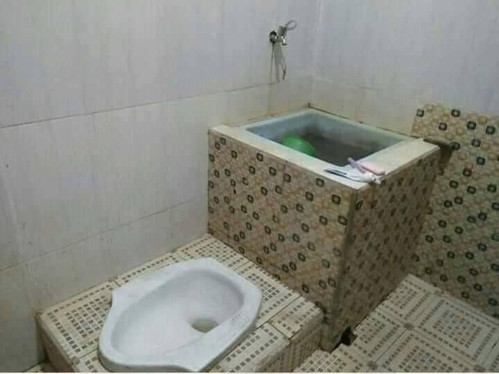 Desain Toilet Ini Viral, Netizen Bingung Bagaimana Ceboknya