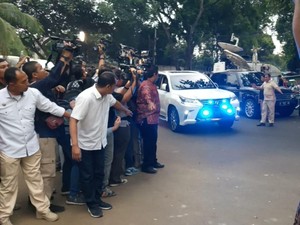 Usai Tes Kesehatan, Prabowo Pulang ke Kertanegara