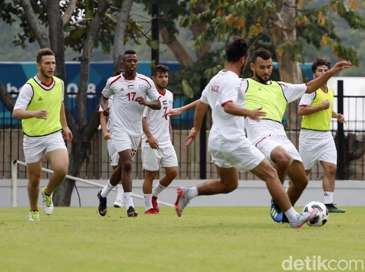 Timnas Palestina Jalani Sesi Latihan Jelang Asian Games