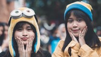 Brisia Jodie dan Gritte Agatha ternyata bersahabat dan kerap main bersama. Keduanya pun kerap seru-seruan dan heboh seperti yang diunggahnya di instagram.  Foto: Dok. Instagram/brisiajodie96