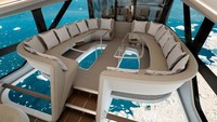 Di bawah ruang heliumnya adalah ruang kabin untuk yang mampu membawa beban hingga 10 ton. Pesawat ini juga dapat mendarat di darat, pasir, air atau es (Hybrid Air Vehicles/Design Q/CNN Travel) 