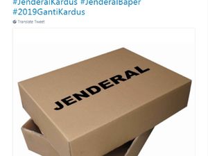 Meme Kocak #JenderalKardus vs #JenderalBaper