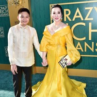 Kris Aquino yang dikenal sebagai putri bungsu mantan presiden Filipina, Corazon Aquino, hadir di premier film Crazy Rich Asians yang digelar di TCL Chinese Theatre, Los Angeles, Rabu (8/8/2018). Kris juga didapuk sebagai bintang film tersebut meskipun bukan yang utama. Dia berperan sebagai Princess Intan, putri kerajaan dari Asia yang sombong. Foto: Getty Images