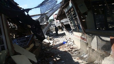 Kecamatan Gangga Porak Poranda Akibat Gempa Lombok