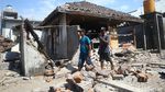 Kecamatan Gangga Porak Poranda Akibat Gempa Lombok