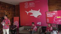 Hiu Paus Jadi Ikon 4G LTE Tri di Gorontalo 