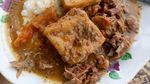 Gimana Kalau Pagi Ini Sarapan Bubur Gudeg yang Gurih Lembut?