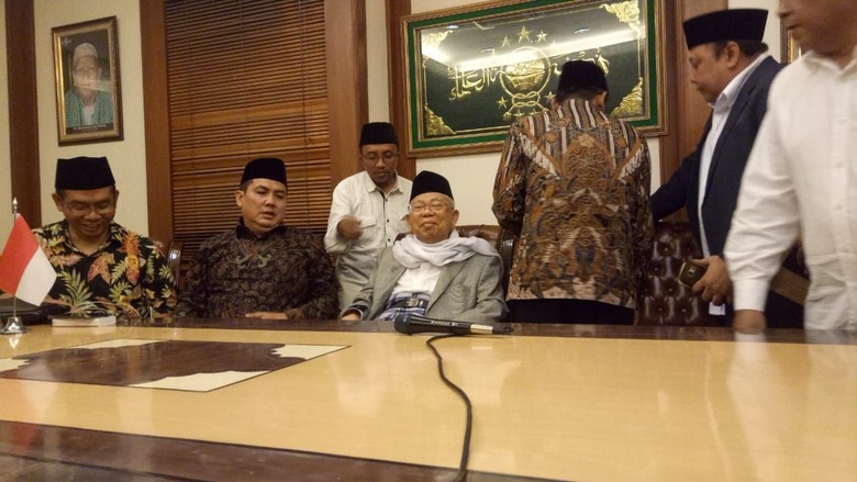 Maruf Amin: Saya akan Bantu Jokowi Jaga Keutuhan Bangsa Maruf Amin: Saya akan Bantu Jokowi Jaga Keutuhan Bangsa