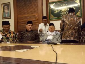 Maruf Amin: Saya akan Bantu Jokowi Jaga Keutuhan Bangsa