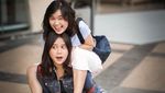 Lihat Brisia Jodie dan Gritte Agatha Seru-seruan