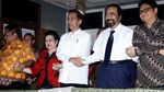 Momen Jokowi Deklarasikan Cawapres Maruf Amin