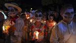 Foto: Festival Kematian di Meksiko
