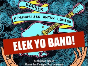 Elek Yo Band Pastikan Terlibat di Konser Kemanusiaan untuk Lombok