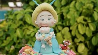 Sandra pun mendapatkan kue ulang tahun lucu dari sang suami, Harvey Moeis. Dok. Instagram/sandradewi88
