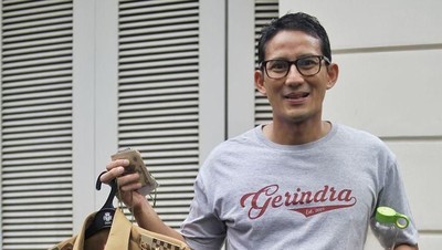 Gaya Cawapres Prabowo, Sandiaga Uno Setia Pakai Jam Tangan Rp 4 Juta