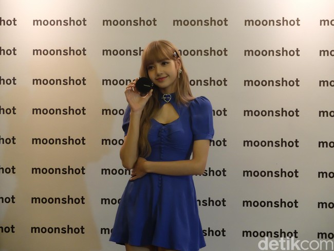 Cantik dengan makeup natural flawless, rapper BLACKPINK ini menjelaskan makeup apa yang ia pakai.  Foto: Anggi Mayasari / Wolipop