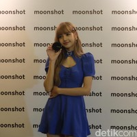 Cantik dengan makeup natural flawless, rapper BLACKPINK ini menjelaskan makeup apa yang ia pakai.  Foto: Anggi Mayasari / Wolipop