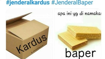 Wafer kok malah jadi baper ya? (Foto: Twitter @bobcuwawawa)