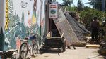 Kerusakan Akibat Gempa di Gili Trawangan