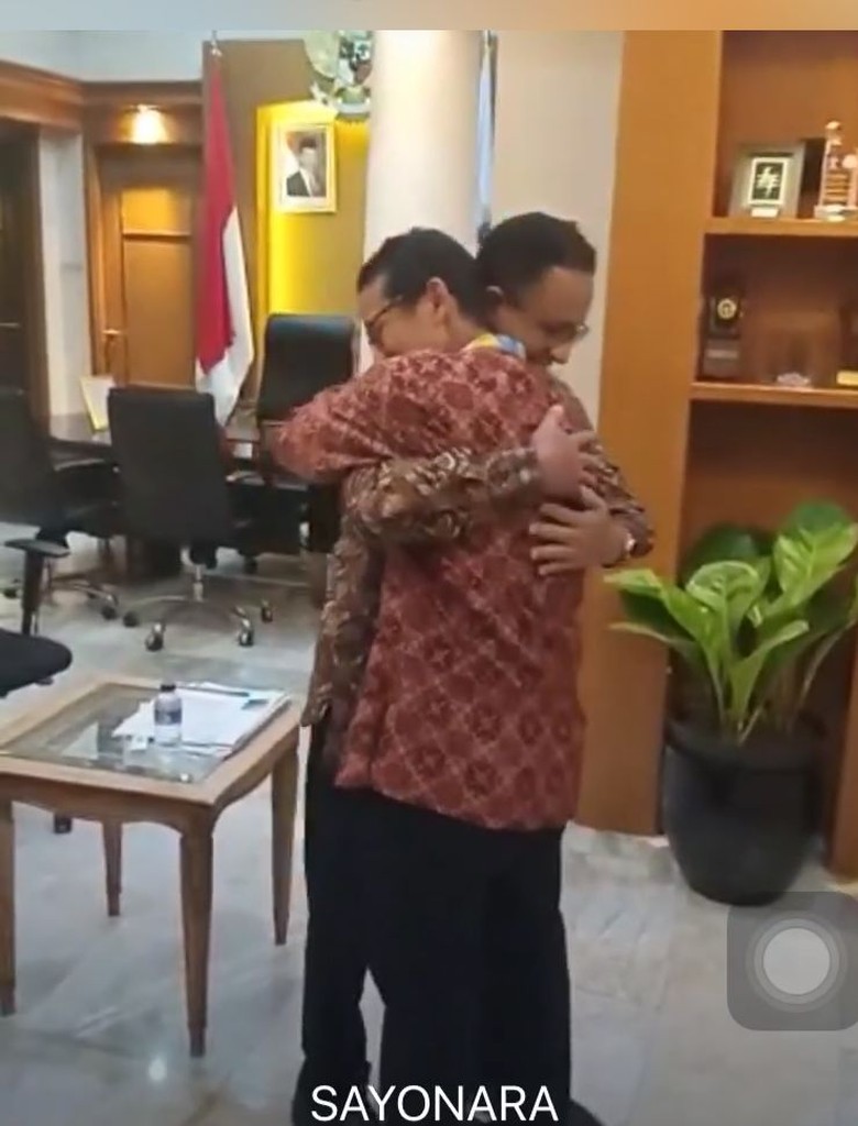 Jadi Cawapres Prabowo, Sandiaga Pamitan ke Anies Jadi Cawapres Prabowo, Sandiaga Pamitan ke Anies