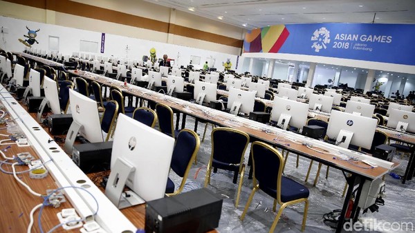 Mengintip Persiapan Media Center Asian Games 2018
