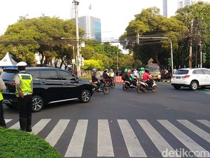 Ini Rute Pengalihan Lalin Sekitar KPU saat Pendaftaran Capres