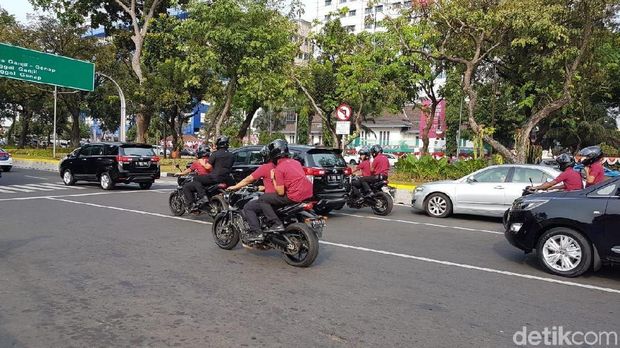 Dari Istana, Jokowi-Ma'ruf Amin Meluncur ke Gedung Joang
