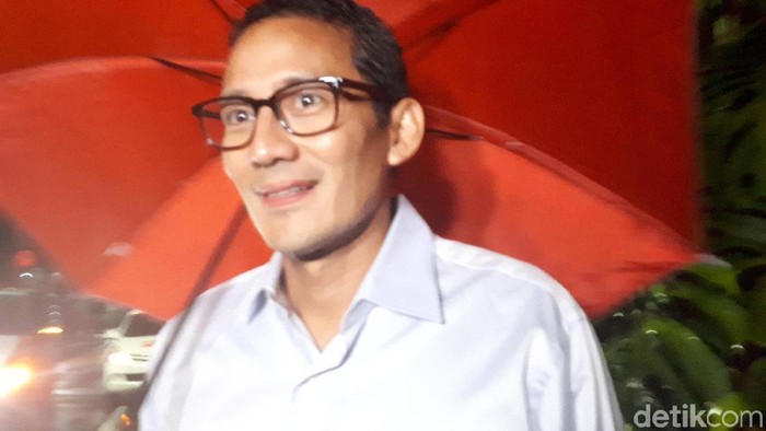 Sandi soal Maruf Amin: Saya dan Prabowo Sangat Memuliakan Kiai