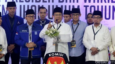 Pidato Prabowo Usai Daftar Pilpres di KPU
