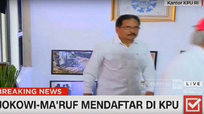 Menteri Kabinet Kerja Dampingi Jokowi Daftar ke KPU