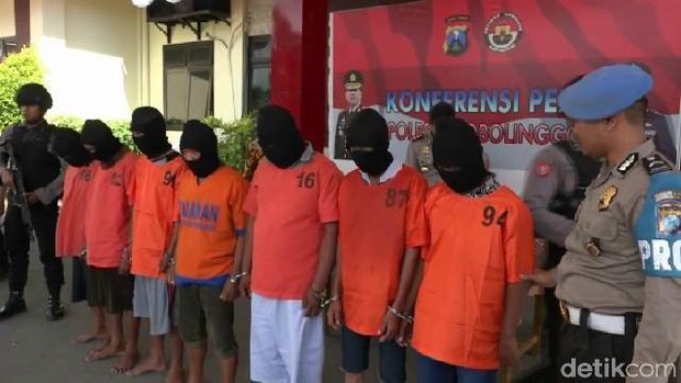 7 Pelaku aksi main hakim sendiri diamankan/
