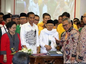 Ini Formasi Timses Jokowi-Maruf yang Disetor ke KPU