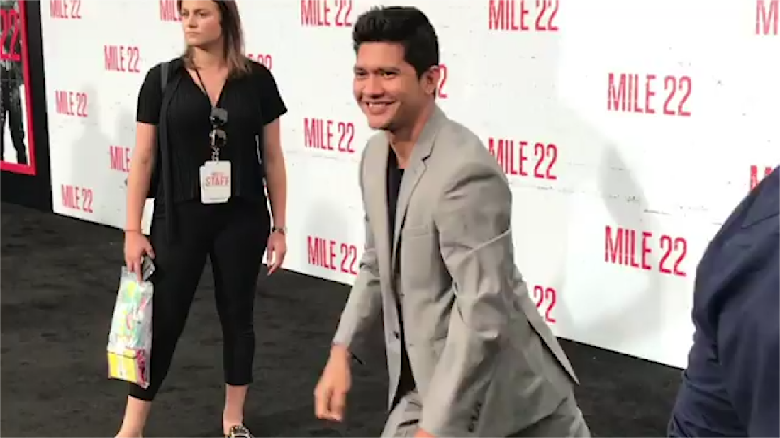 Dukungan Para Aktor untuk Iko Uwais di Mile 22 Dukungan Para Aktor untuk Iko Uwais di Mile 22