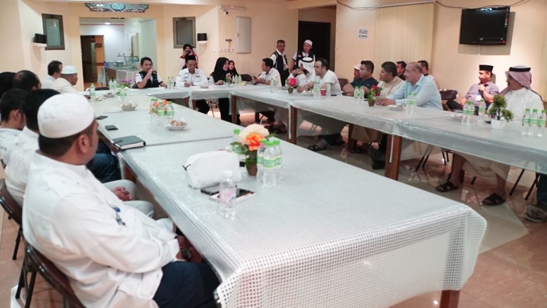 PPIH Evaluasi 15 Perusahaan Katering untuk Jemaah Haji di Madinah PPIH Evaluasi 15 Perusahaan Katering untuk Jemaah Haji di Madinah