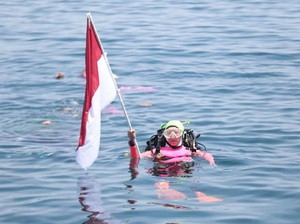 Kesan dan Pesan Peserta Rekor MURI Penyelaman Massal di Manado