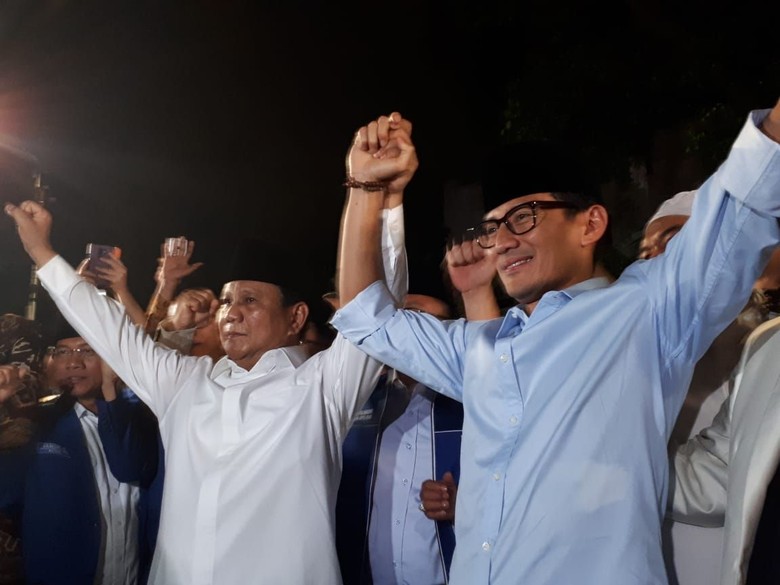 Duet dengan Sandiaga, Prabowo: Proses Ini Lelah Sekali Duet dengan Sandiaga, Prabowo: Proses Ini Lelah Sekali