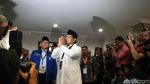 Potret Prabowo Diapit Sandiaga dan AHY saat Daftar ke KPU