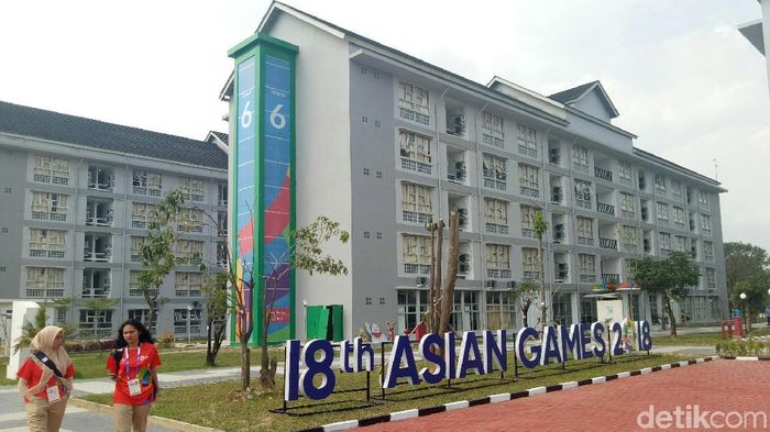 Wisma Atlet Jakabaring Sport City di Palembang sudah beroperasi. (Raja Adil Siregar/detikSport) Wisma Atlet Jakabaring Sport City di Palembang sudah beroperasi. (Raja Adil Siregar/detikSport)