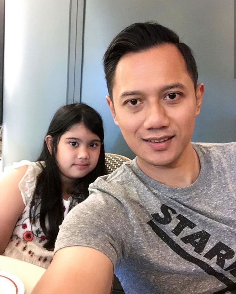 Serunya Bonding Time Agus Harimurti dengan Putri Kesayangan