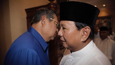 Foto: SBY-Prabowo Cipika-cipiki Usai Kisruh Jenderal Kardus
