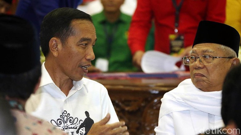 Singgung Prabowo-Sandi, Ini Pidato Lengkap Jokowi Usai Daftar Capres Singgung Prabowo-Sandi, Ini Pidato Lengkap Jokowi Usai Daftar Capres