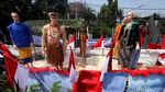 Pawai Pendukung Jokowi-Maruf Amin di KPU