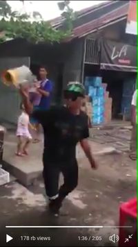 Atraksi Penjual Iced Blended Asal Pangkal Pinang Ini Viral!