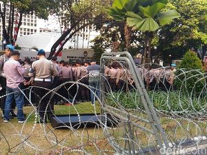 4.000 Personel Amankan KPU Jelang Pendaftaran Capres-Cawapres