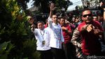 Jokowi dan Maruf Amin Tiba di KPU