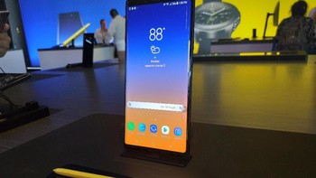 Pada perhelatan ini Samsung memperkenalkan Galaxy Note 9, ponsel flagship Samsung yang memiliki tagline Most Powerful Note. (Foto: detikINET/Meliyanti Setyorini)